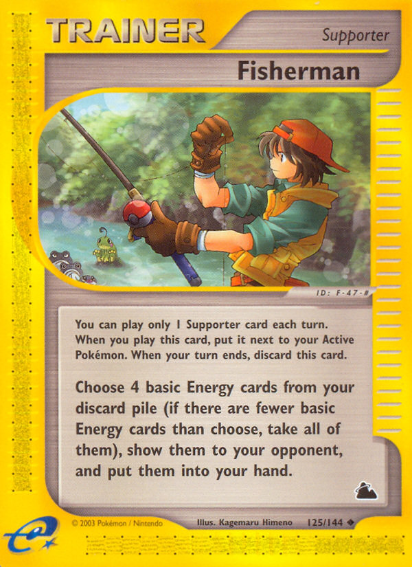 Fisherman (125/144) [Skyridge] | Good Games Morley