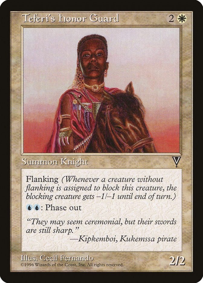 Teferi's Honor Guard [Visions] | Good Games Morley