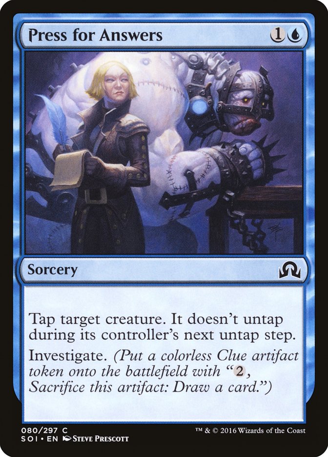 Press for Answers [Shadows over Innistrad] | Good Games Morley