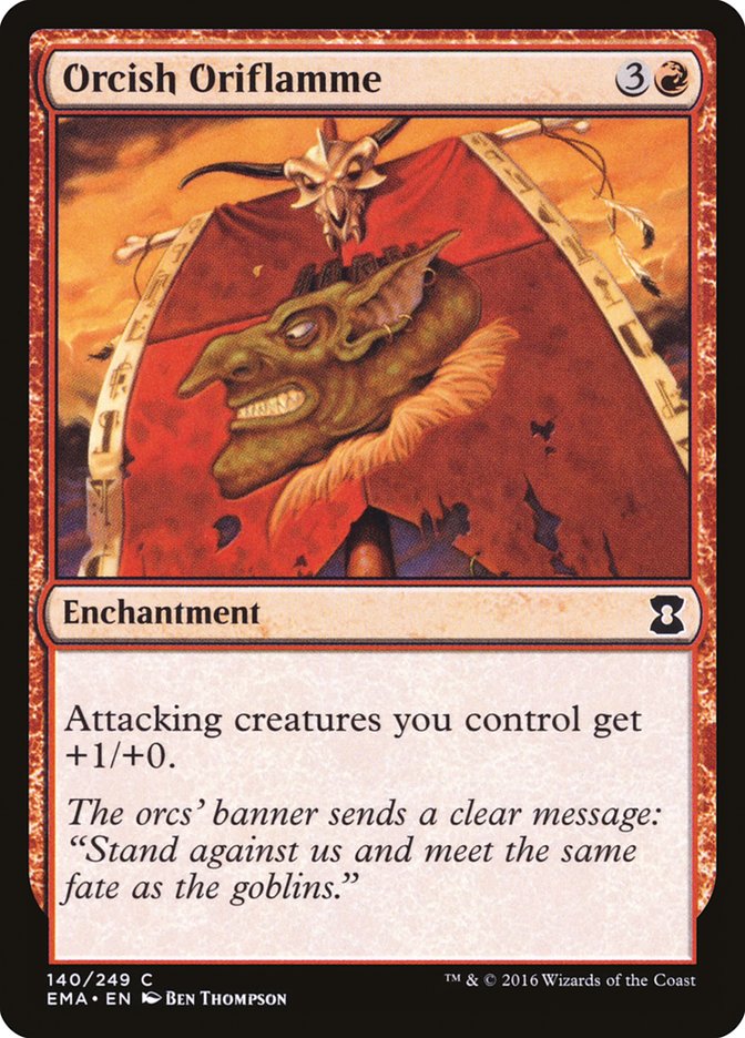 Orcish Oriflamme [Eternal Masters] | Good Games Morley