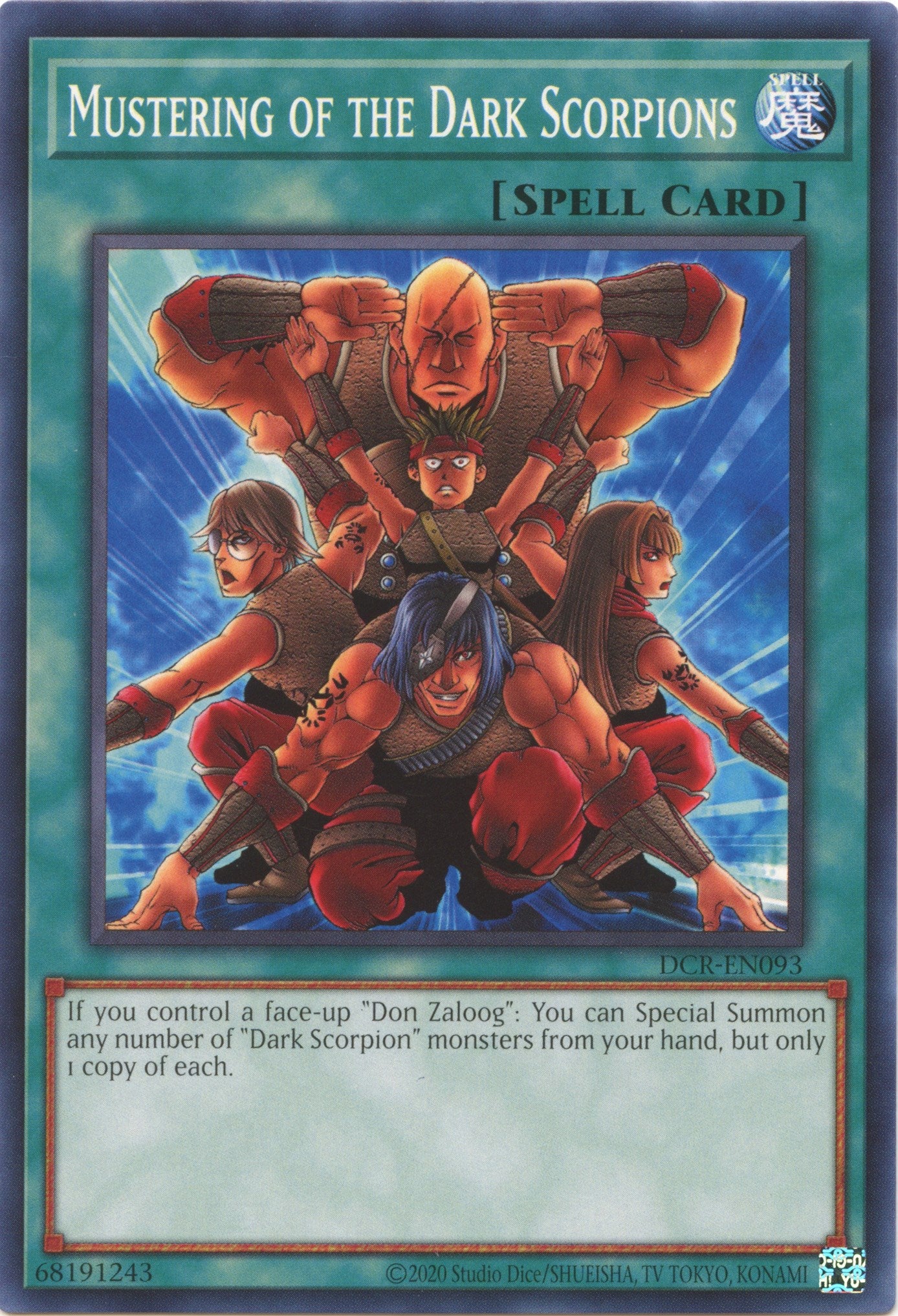 Mustering of the Dark Scorpions (25th Anniversary) [DCR-EN093] Common | Good Games Morley