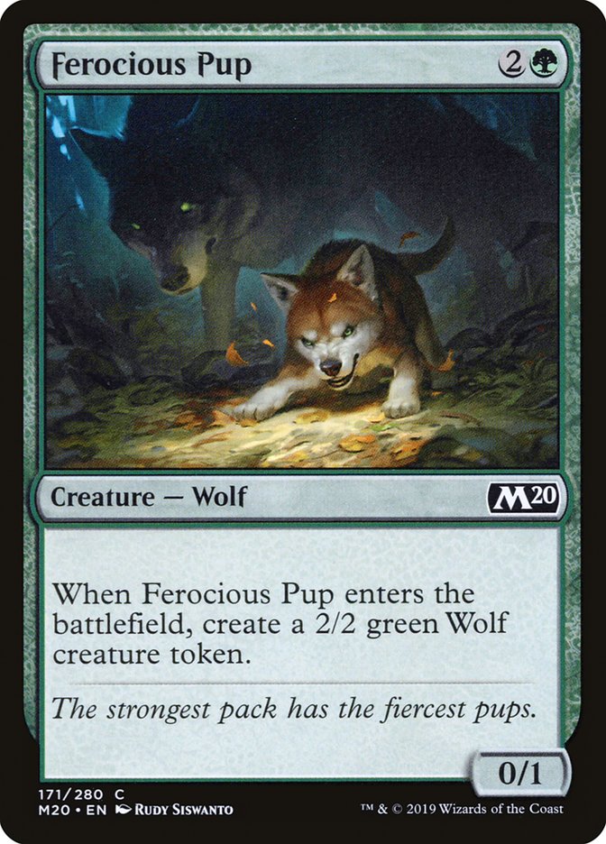 Ferocious Pup [Core Set 2020] | Good Games Morley