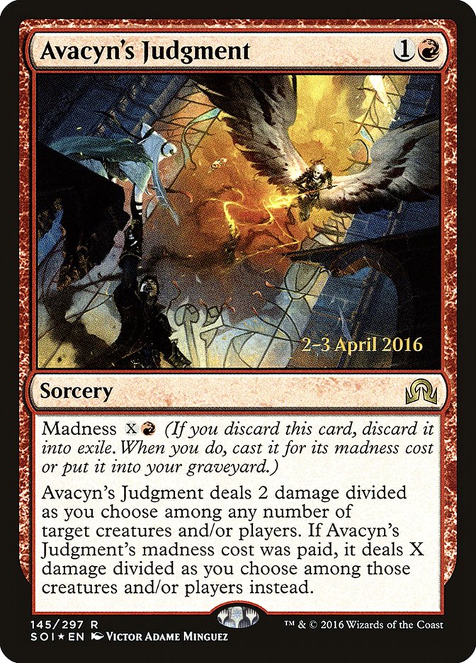Avacyn's Judgment [Shadows over Innistrad Prerelease Promos] | Good Games Morley