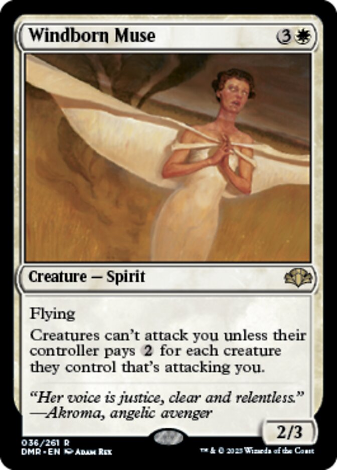 Windborn Muse [Dominaria Remastered] | Good Games Morley