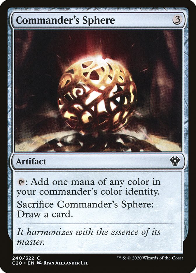 Commander's Sphere [Commander 2020] | Good Games Morley