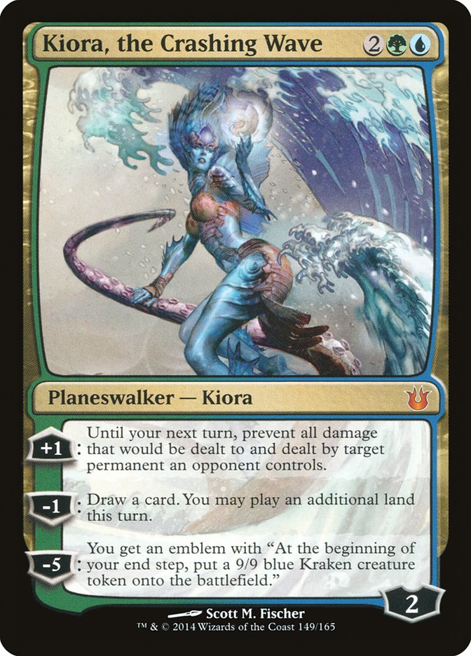 Kiora, the Crashing Wave [Born of the Gods] | Good Games Morley