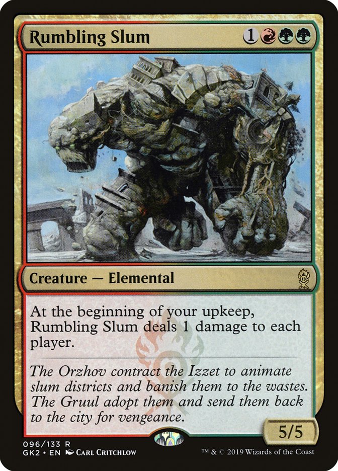 Rumbling Slum [Ravnica Allegiance Guild Kit] | Good Games Morley