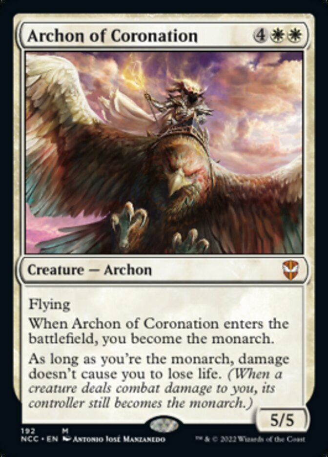 Archon of Coronation [Streets of New Capenna Commander] | Good Games Morley