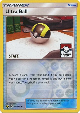 Ultra Ball (68a/73) (League Promo Staff) [Sun & Moon: Shining Legends] | Good Games Morley