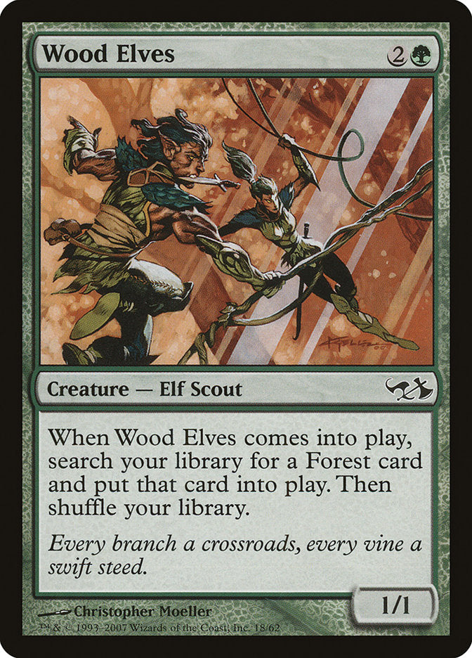 Wood Elves [Duel Decks: Elves vs. Goblins] | Good Games Morley