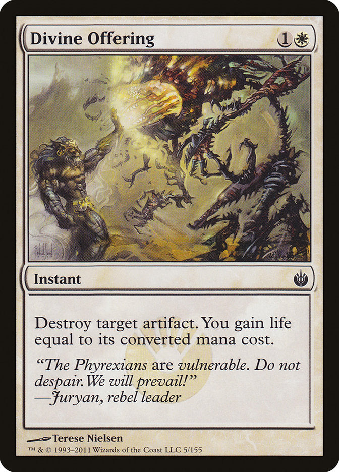 Divine Offering [Mirrodin Besieged] | Good Games Morley
