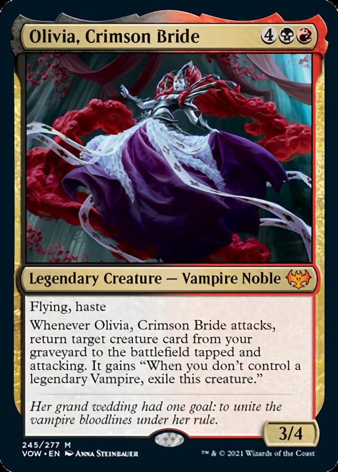 Olivia, Crimson Bride [Innistrad: Crimson Vow] | Good Games Morley