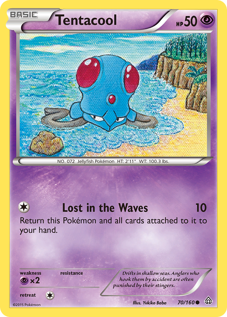 Tentacool (70/160) [XY: Primal Clash] | Good Games Morley