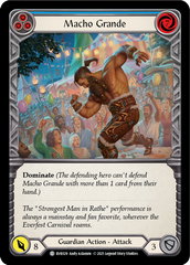 Macho Grande (Blue) [EVR029] (Everfest)  1st Edition Rainbow Foil | Good Games Morley