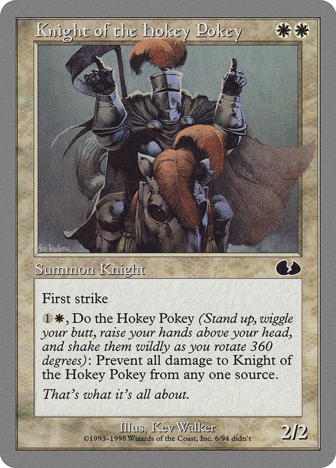 Knight of the Hokey Pokey [Unglued] | Good Games Morley