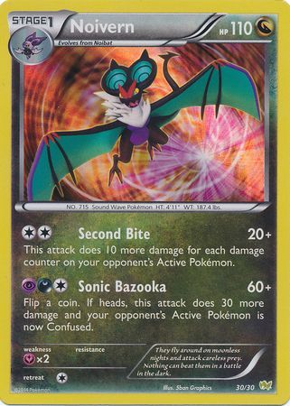 Noivern (30/30) [XY: Trainer Kit - Noivern] | Good Games Morley