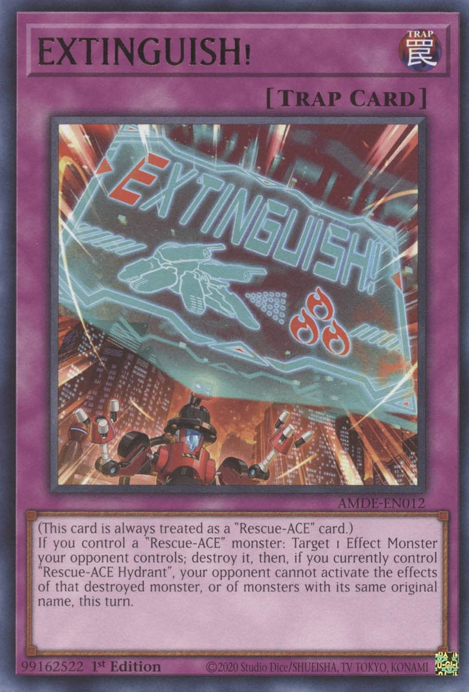 EXTINGUISH! [AMDE-EN012] Rare | Good Games Morley
