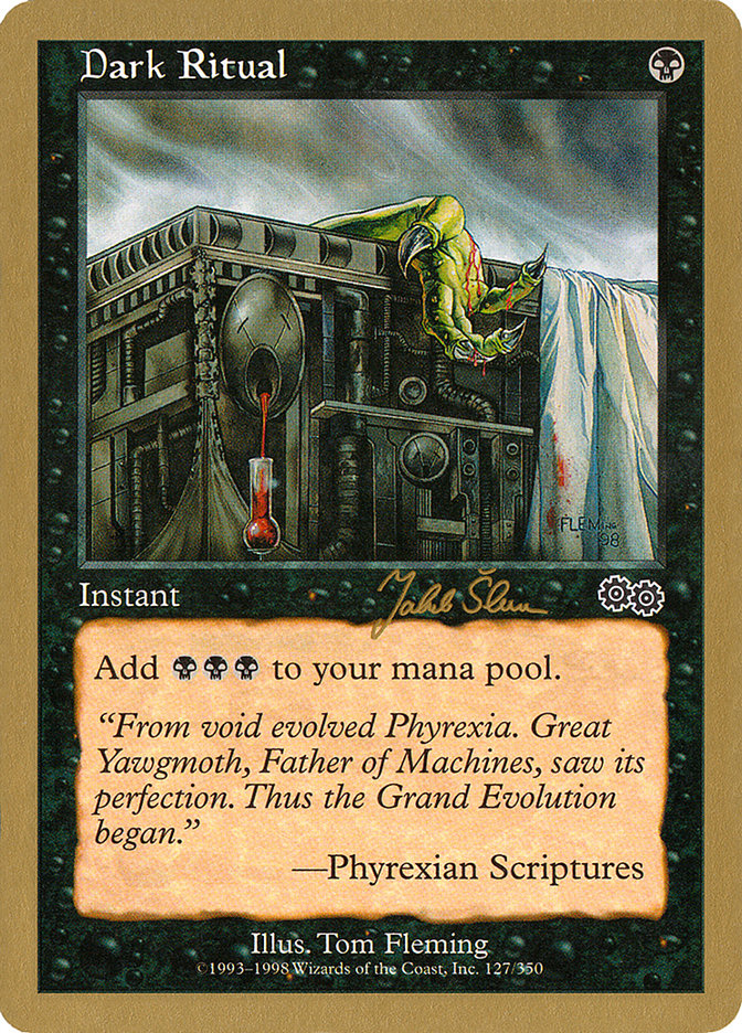 Dark Ritual (Jakub Slemr) [World Championship Decks 1999] | Good Games Morley