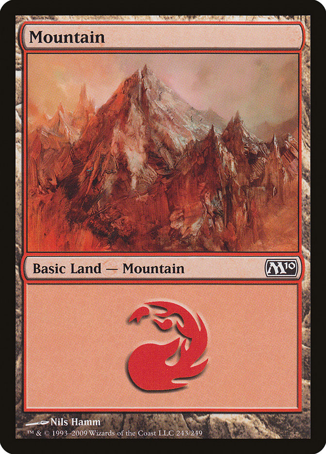 Mountain (243) [Magic 2010] | Good Games Morley