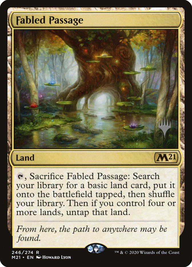 Fabled Passage (Promo Pack) [Core Set 2021 Promos] | Good Games Morley