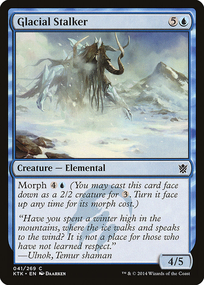 Glacial Stalker [Khans of Tarkir] | Good Games Morley