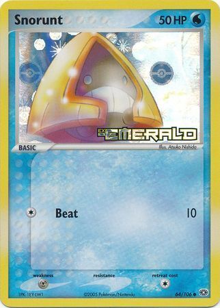 Snorunt (64/106) (Stamped) [EX: Emerald] | Good Games Morley