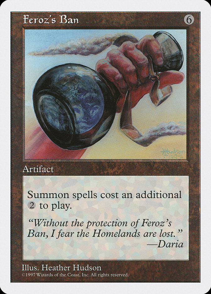 Feroz's Ban [Fifth Edition] | Good Games Morley