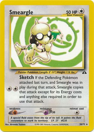 Smeargle (30/75) [Neo Discovery Unlimited] | Good Games Morley
