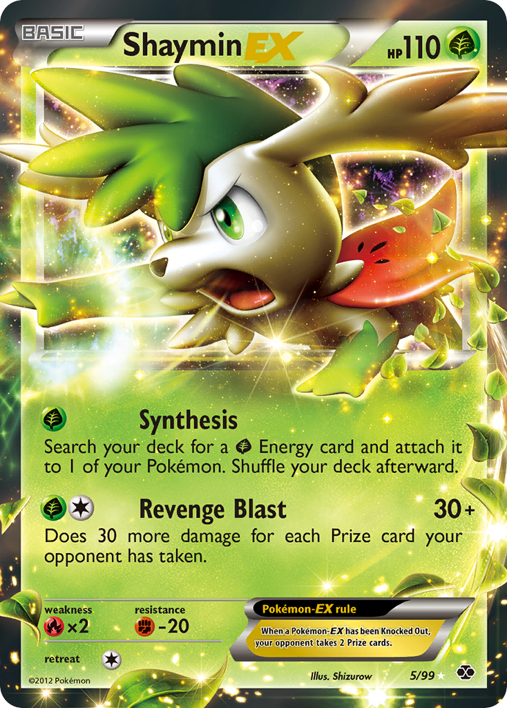 Shaymin EX (5/99) [Black & White: Next Destinies] | Good Games Morley