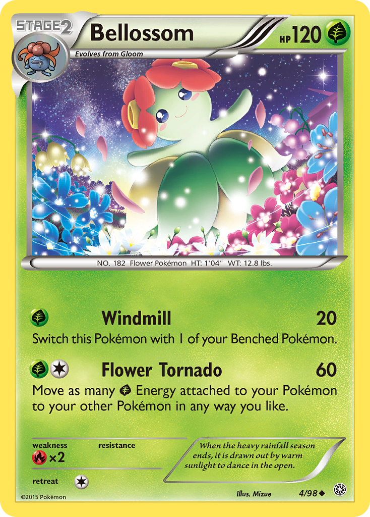 Bellossom (4/98) [XY: Ancient Origins] | Good Games Morley