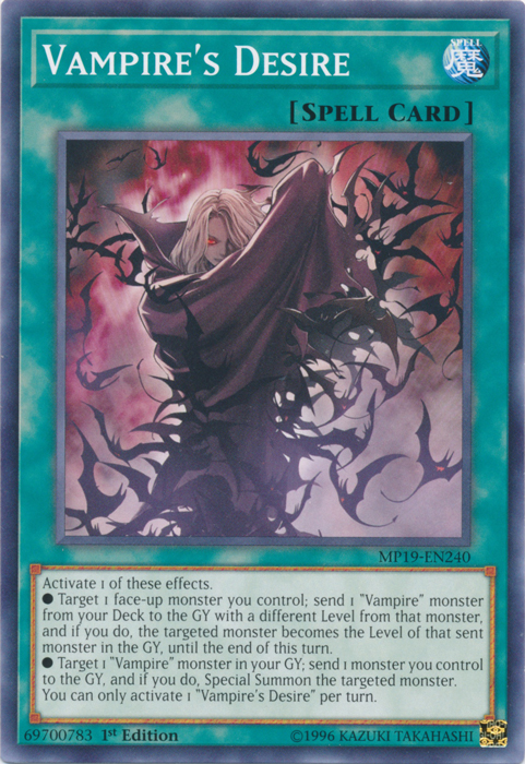 Vampire's Desire [MP19-EN240] Common | Good Games Morley