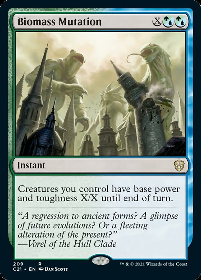 Biomass Mutation [Commander 2021] | Good Games Morley