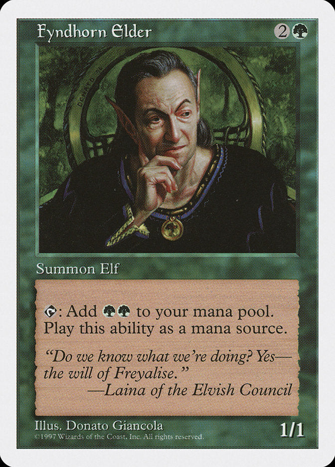 Fyndhorn Elder [Fifth Edition] | Good Games Morley