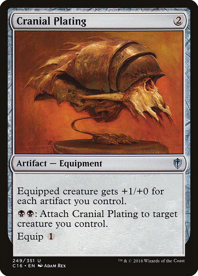 Cranial Plating [Commander 2016] | Good Games Morley