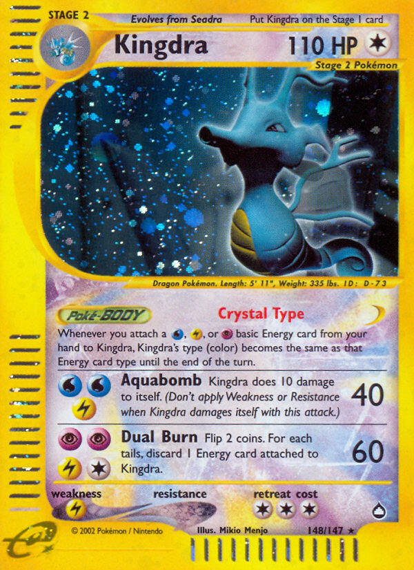 Kingdra (148/147) [Aquapolis] | Good Games Morley