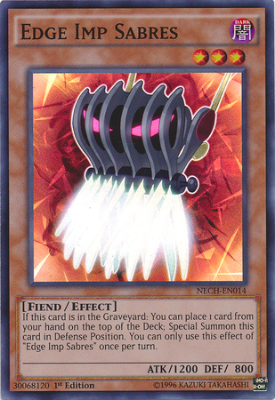 Edge Imp Sabres [NECH-EN014] Super Rare | Good Games Morley