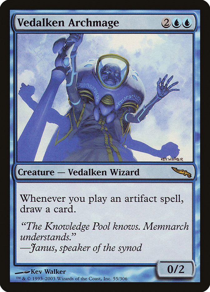 Vedalken Archmage [Mirrodin] | Good Games Morley