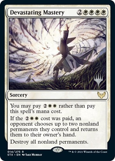Devastating Mastery (Promo Pack) [Strixhaven: School of Mages Promos] | Good Games Morley