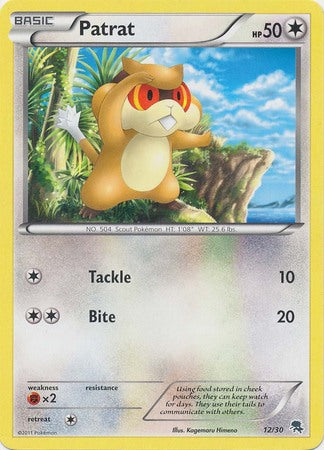 Patrat (12/30) [Black & White: Trainer Kit - Zoroark] | Good Games Morley