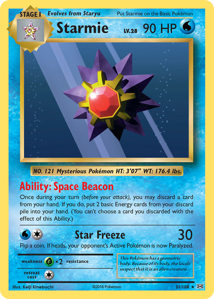 Starmie (31/108) [XY: Evolutions] | Good Games Morley