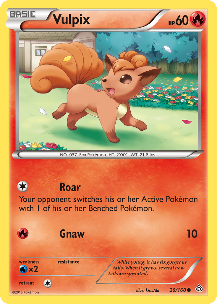 Vulpix (20/160) [XY: Primal Clash] | Good Games Morley