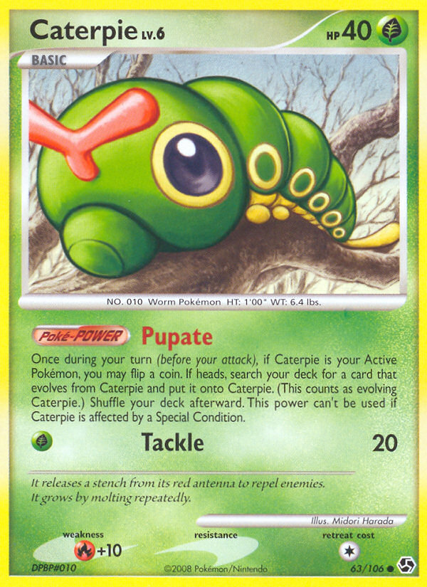 Caterpie (63/106) [Diamond & Pearl: Great Encounters] | Good Games Morley