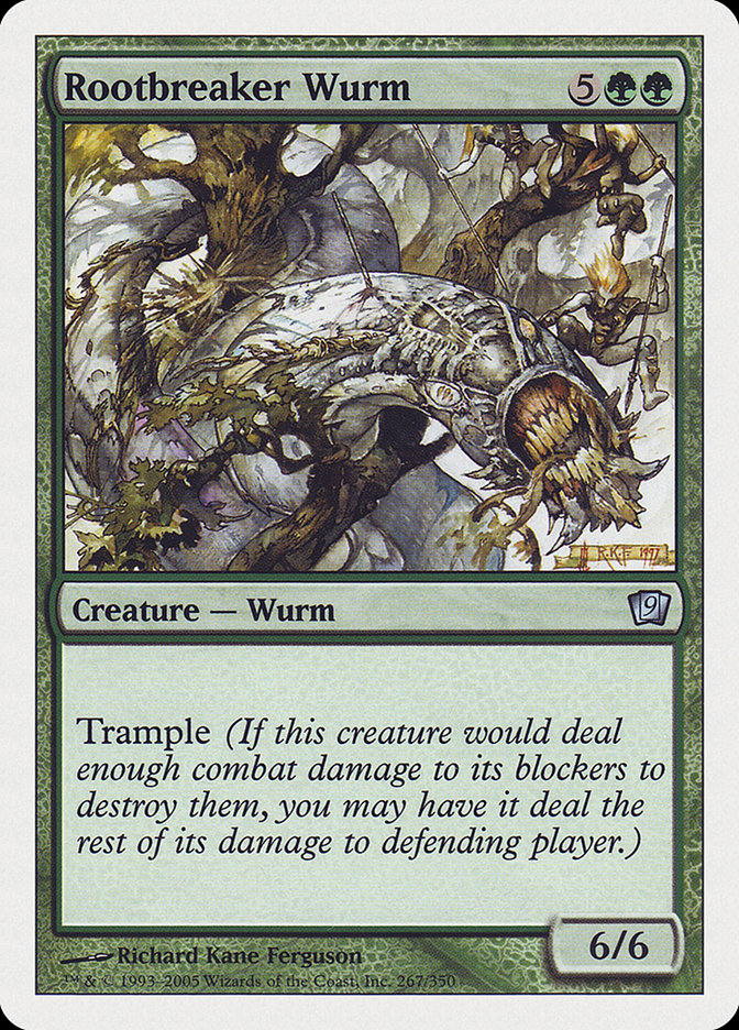 Rootbreaker Wurm [Ninth Edition] | Good Games Morley