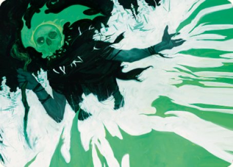 Bone Splinters Art Card [Dominaria United Art Series] | Good Games Morley