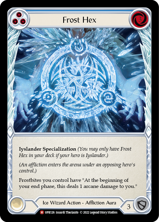 Frost Hex [UPR126] (Uprising)  Rainbow Foil | Good Games Morley