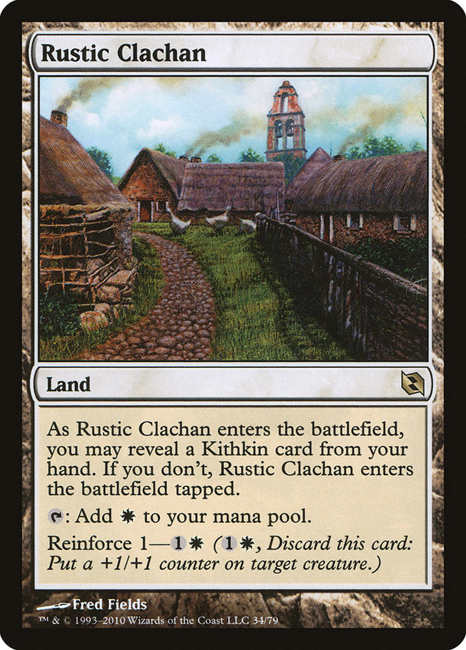 Rustic Clachan [Duel Decks: Elspeth vs. Tezzeret] | Good Games Morley