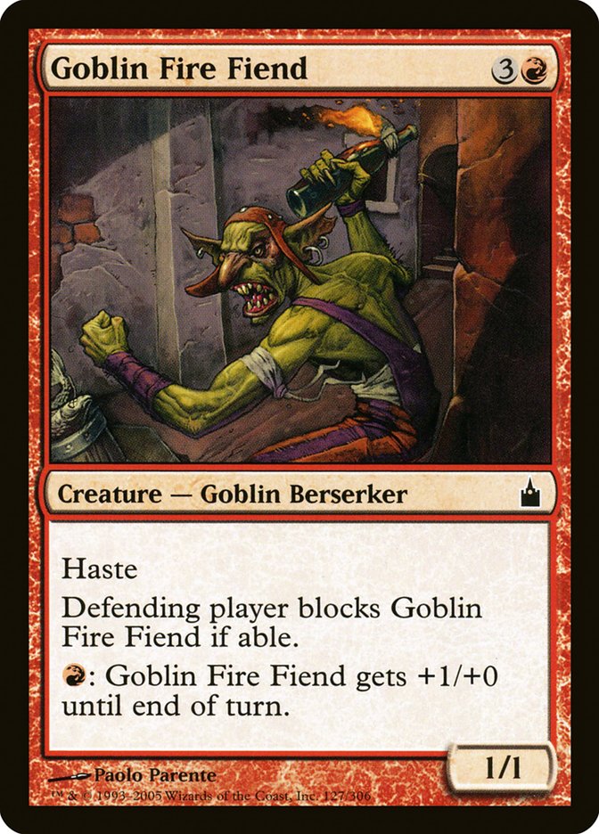 Goblin Fire Fiend [Ravnica: City of Guilds] | Good Games Morley