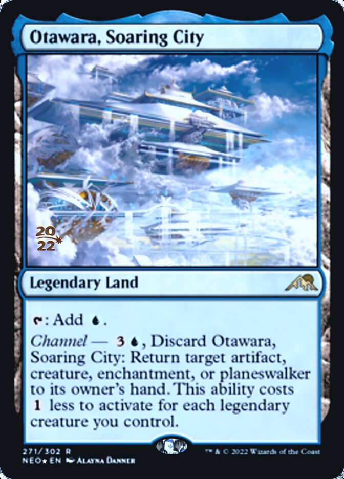 Otawara, Soaring City [Kamigawa: Neon Dynasty Prerelease Promos] | Good Games Morley