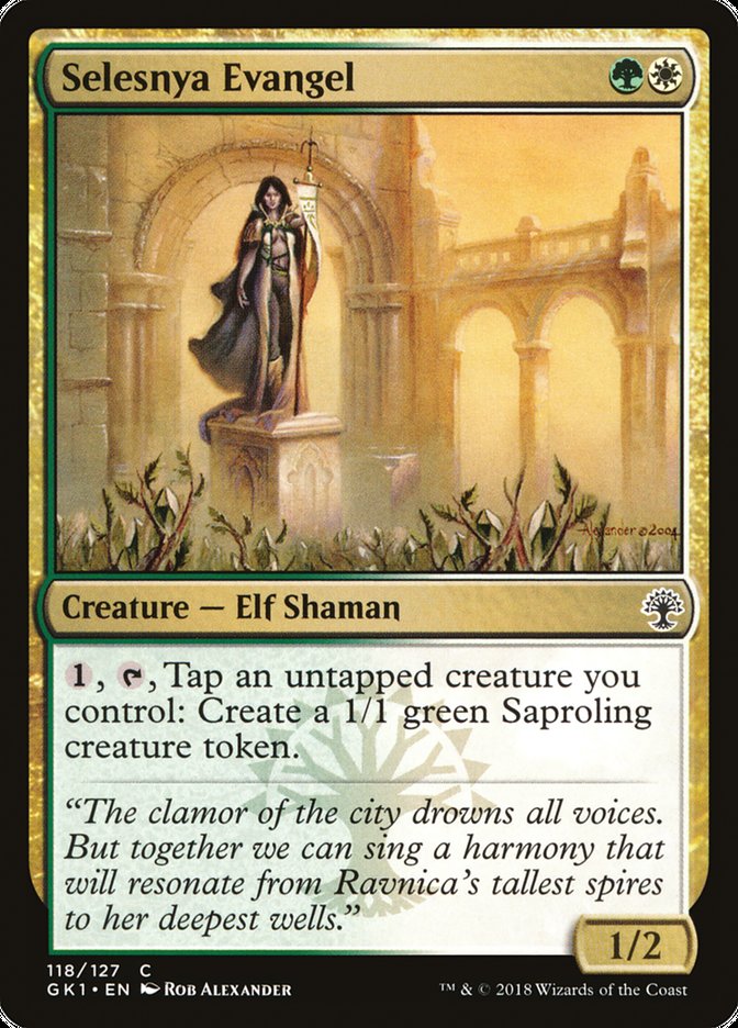 Selesnya Evangel [Guilds of Ravnica Guild Kit] | Good Games Morley