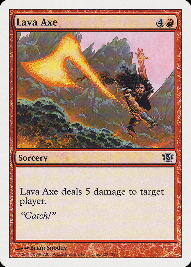 Lava Axe [Ninth Edition] | Good Games Morley